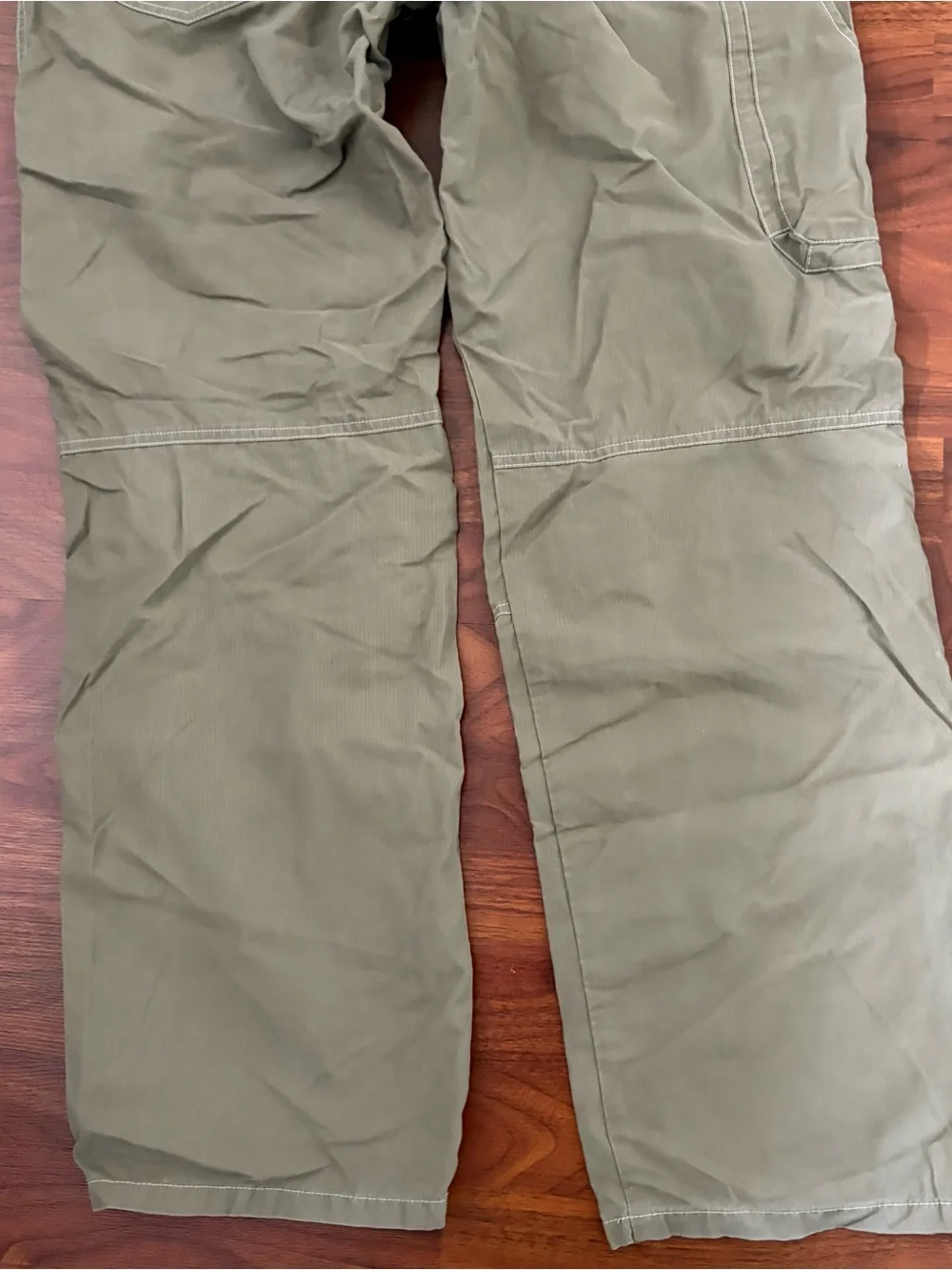 KUHL Pants Mens 34x31 Tan Khaki Kuhldry Hiking Outdoor Cargo Utility Straight